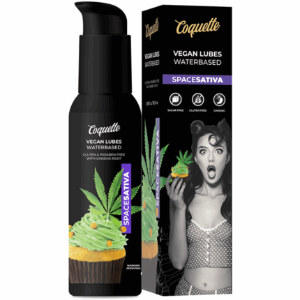 COQUETTE CHIC DESIRE - PREMIUM EXPERIENCE LUBRICANTE VEGANO SPACE SATIVA 100 ML - sexbliss - Foto 1