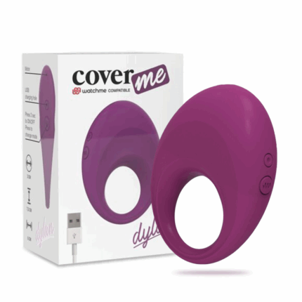 COVERME - DYLAN ANILLO RECARGABLE COMPATIBLE CON WATCHME WIRELESS TECHNOLOGY - sexbliss - Foto 1