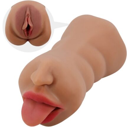 CRAZY BULL - SARAH MASTURBADOR DOBLE BOCA & VAGINA NATURAL - sexbliss - Foto 1