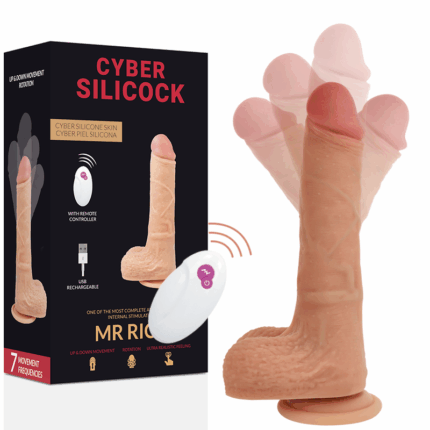 CYBER SILICOCK - REALÍSTICO CONTROL REMOTO MR RICK 20.9 CM -O- 4 CM - sexbliss - Foto 1