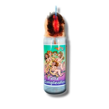 DIABLO PICANTE - BOTELLA LABIOS CUMPLEAÑOS CARNE 750 ML - sexbliss - Foto 1