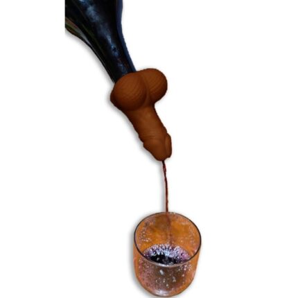 DIABLO PICANTE - DECANTADOR DE VINO FORMA PENE MULATO - sexbliss - Foto 1