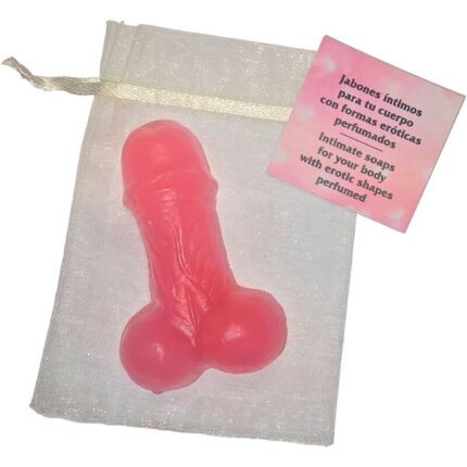 DIABLO PICANTE - JABÓN PERFUMADO FORMA PENE ROSA - sexbliss - Foto 1