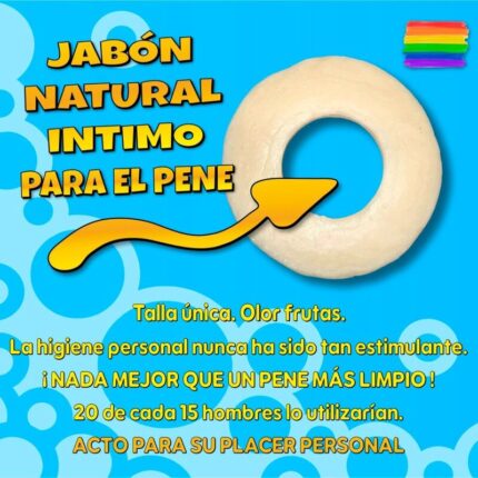 DIABLO PICANTE - JABÓN PERFUMADO HIGIENE MASCULINA 100 GRAMOS NARANJA - sexbliss - Foto 1
