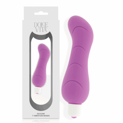 DOLCE VITA - G-SPOT VIBRADOR SILICONA LILA - sexbliss - Foto 1