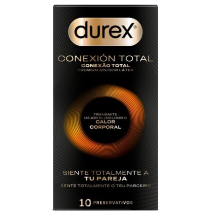 DUREX - CONEXIÓN TOTAL ULTRA FINO PLUS SIN LÁTEX 10 UNIDADES - sexbliss - Foto 1
