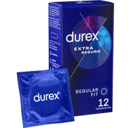 DUREX - EXTRA SEGURO 12 UNIDADES - sexbliss - Foto 1