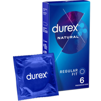 DUREX - NATURAL CLASSIC 6 UNIDADES - sexbliss - Foto 1