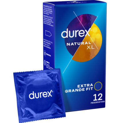 DUREX - NATURAL XL 12 UNIDADES - sexbliss - Foto 1