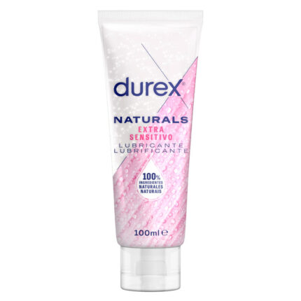 DUREX - NATURALS LUBRICANTE EXTRA SENSITIVO 100 ML - sexbliss - Foto 1