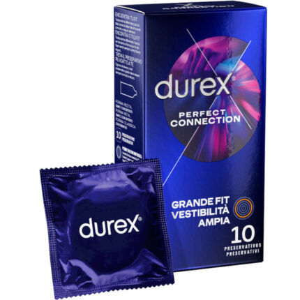 DUREX - PERFECT CONNECTION EXTRA LUBRICACION SILICONA 10 UNIDADES - sexbliss - Foto 1