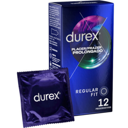 DUREX - PLACER PROLONGADO RETARDANTE 12 UNIDADES - sexbliss - Foto 1