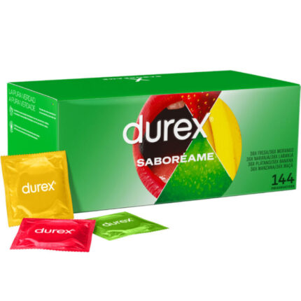 DUREX - PLEASURE FRUITS 144 UNIDADES - sexbliss - Foto 1