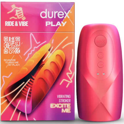 DUREX - TOY MASTURBADOR VIBRADOR RIDE & VIBE - sexbliss - Foto 1