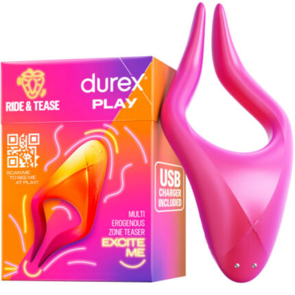 DUREX - TOY MULTIESTIMULADOR RIDE & TEASE - sexbliss - Foto 1