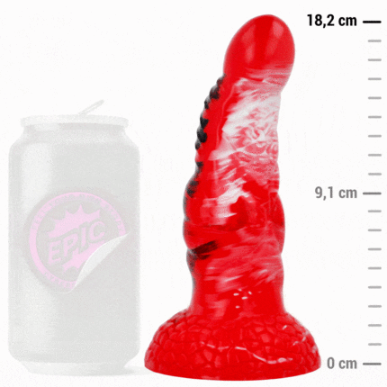 EPIC - AGNIS DILDO FUEGO CARMESÍ - sexbliss - Foto 1