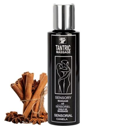 EROS-ART - ACEITE MASAJE TANTRICO NATURAL Y AFRODISÍACO CANELA 100 ML - sexbliss - Foto 1