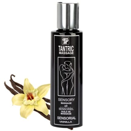 EROS-ART - ACEITE MASAJE TANTRICO NATURAL Y AFRODISÍACO VAINILLA 100 ML - sexbliss - Foto 1