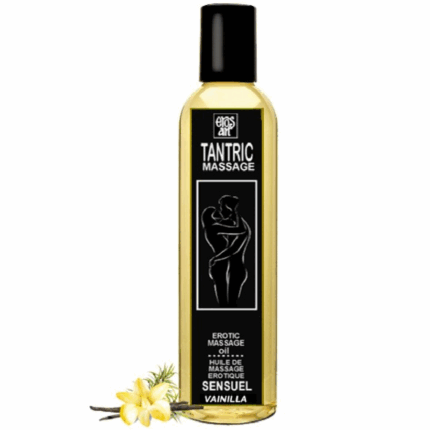 EROS-ART - ACEITE MASAJE TANTRICO NATURAL Y AFRODISÍACO VAINILLA 30 ML - sexbliss - Foto 1