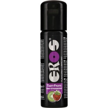 EROS - TASTY FRUITS LUBRICANTE FRESA Y KIWI 100 ML - sexbliss - Foto 1