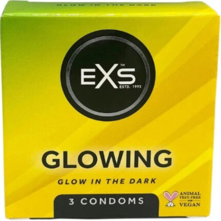 EXS CONDOMS - GLOWN IN THE DARK - sexbliss - Foto 1