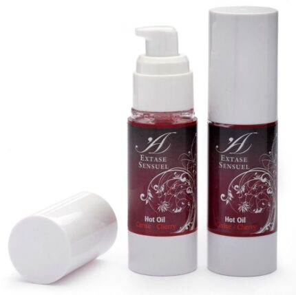EXTASE SENSUAL - ACEITE ESTIMULANTE CALOR CEREZA 30 ML - sexbliss - Foto 1
