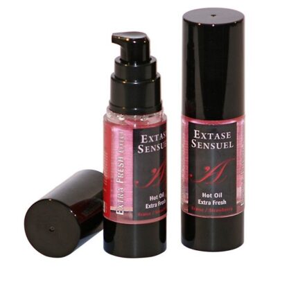 EXTASE SENSUAL - ACEITE MASAJE EFECTO EXTRA FRESH FRESA 30 ML - sexbliss - Foto 1