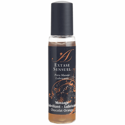 EXTASE SENSUAL - LUBRICANTE CHOCOLATE & NARANJA VIAJE 35 ML - sexbliss - Foto 1