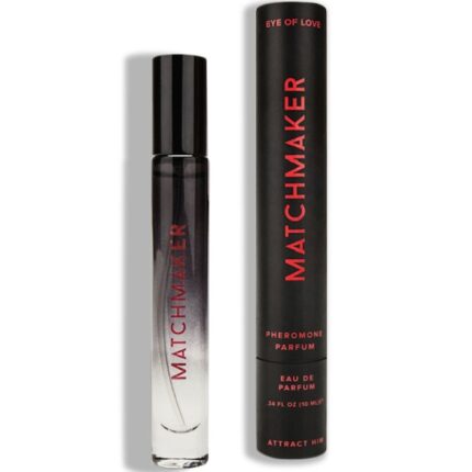 EYE OF LOVE - MATCHMAKER BLACK DIAMOND LGBTQ PERFUME FEROMONAS PARA EL 10 ML - sexbliss - Foto 1