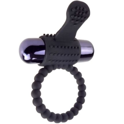 FANTASY C-RINGZ - ANILLO VIBRADOR DE SILICONA NEGRO - sexbliss - Foto 1