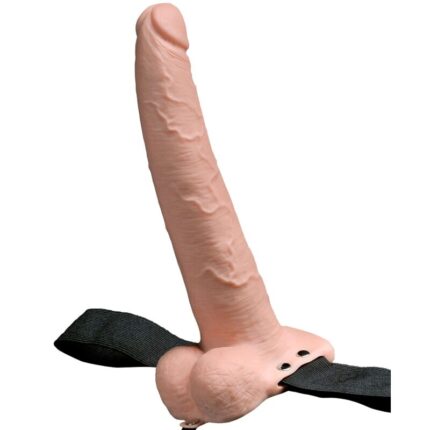 FETISH FANTASY SERIES - ARNES AJUSTABLE PENE REALÍSTICO CON TESTÍCULOS RECARGABLE Y VIBRADOR 23 CM - sexbliss - Foto 1