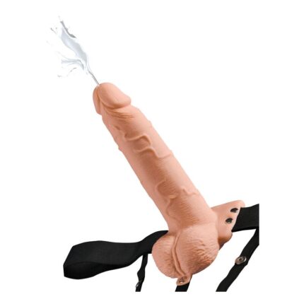 FETISH FANTASY SERIES - ARNÉS AJUSTABLE PENE REALÍSTICO CON TESTÍCULOS SQUIRTING 19 CM - sexbliss - Foto 1