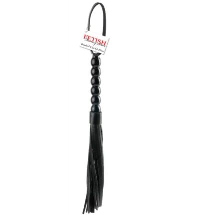 FETISH FANTASY SERIES - LATIGO MANGO ACANALADO CAT-O-NINE TAILS - sexbliss - Foto 1