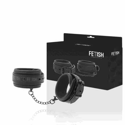 FETISH SUBMISSIVE - ESPOSAS TOBILLOS CUERO VEGANO CON FORRO DE NEOPRENO - sexbliss - Foto 1