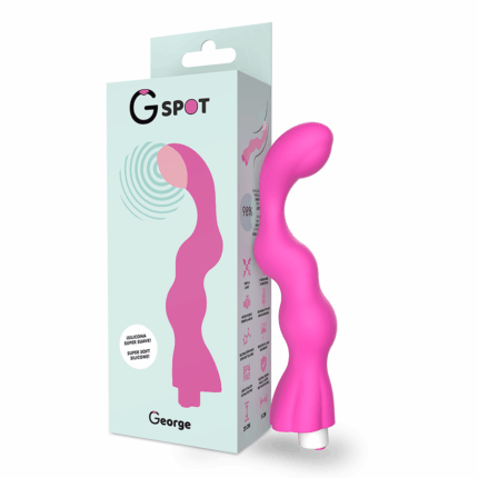 G-SPOT - GEORGE VIBRADOR PUNTO G ROSA CHICLE - sexbliss - Foto 1