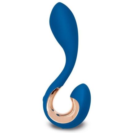 G-VIBE - GPOP 2 VIBRADOR PUNTO G Y P AZUL INDIGO - sexbliss - Foto 1