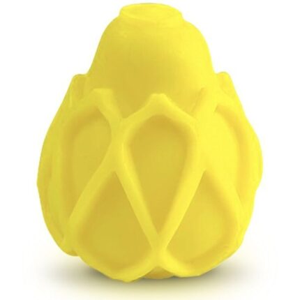 G-VIBE - HUEVO MASTURBADOR TEXTURADO REUTILIZABLE AMARILLO - sexbliss - Foto 1