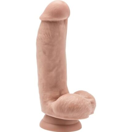 GET REAL - DILDO 12 CM CON TESTÍCULOS NATURAL - sexbliss - Foto 1