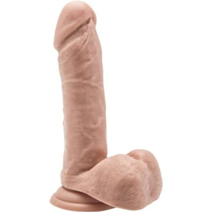 GET REAL - DILDO 18 CM CON TESTÍCULOS NATURAL - sexbliss - Foto 1