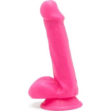 GET REAL - HAPPY DICKS DILDO 12 CM CON TESTÍCULOS ROSA - sexbliss - Foto 1