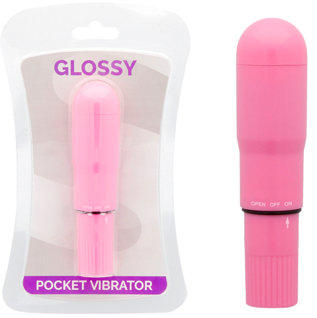 GLOSSY - POCKET VIBRADOR ROSA INTENSO - Foto 1 GLOSSY - POCKET VIBRADOR ROSA INTENSO - sexbliss - Foto 1