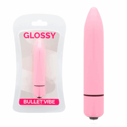 GLOSSY - THIN VIBRADOR ROSA INTENSO - sexbliss - Foto 1