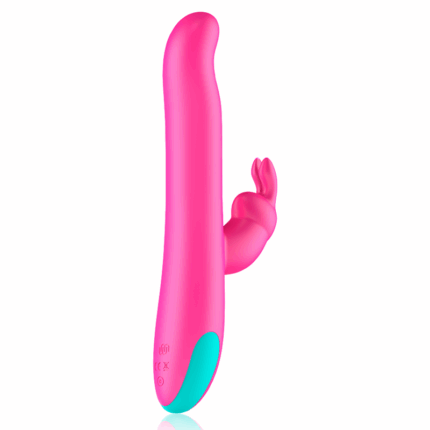 HAPPY LOKY - PLUTO RABBIT VIBRATOR & ROTATOR COMPATIBLE CON WATCHME WIRELESS TECHNOLOGY - sexbliss - Foto 1