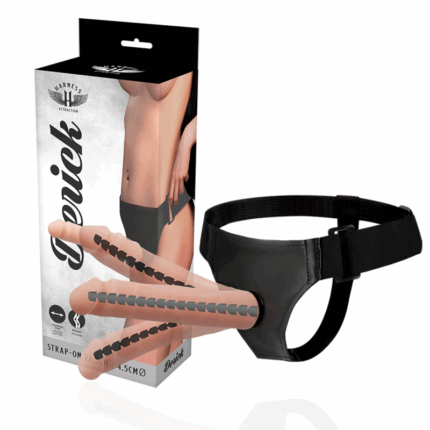 HARNESS ATTRACTION - DERICK ARNÉS ARTICULABLE 22.5 CM -O- 4.5 CM - sexbliss - Foto 1