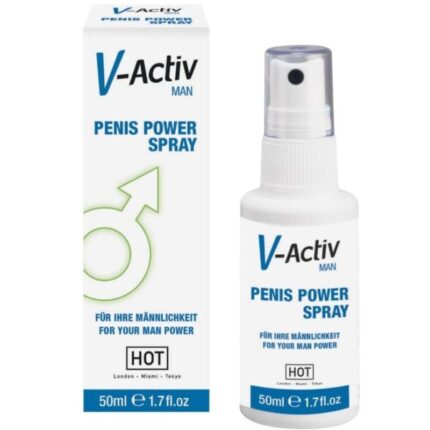 HOT - V-ACTIV SPRAY POTENCIADOR HOMBRE 50ML - sexbliss - Foto 1