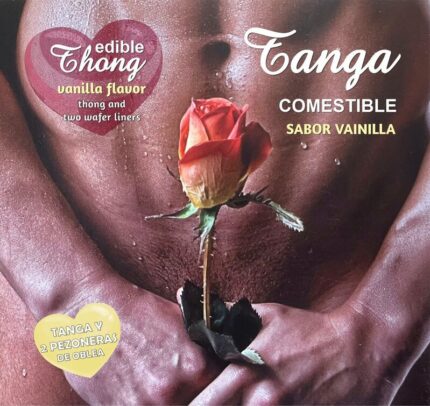 HOTFLOWERS -  TANGA + 2 PEZONES OBLEA VAINILLA HOMBRE /es/pt/en/fr/it/ - sexbliss - Foto 1