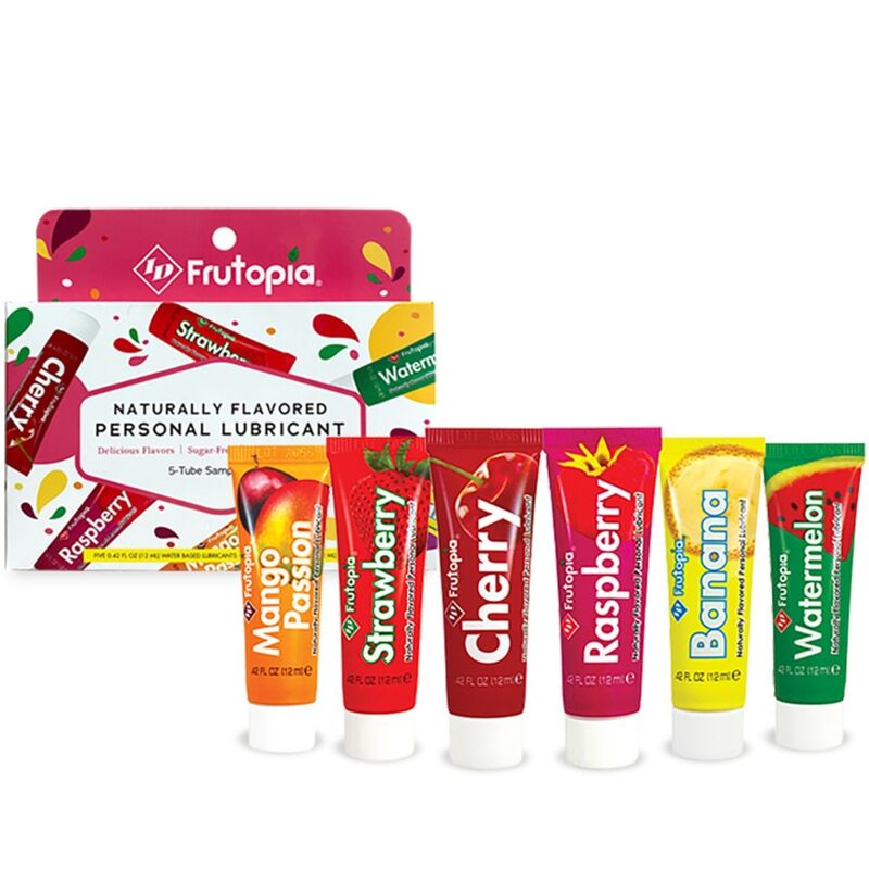 ID FRUTOPIA - LUBRICANTE SURTIDO 5 PACK 12 ML - Foto 1 ID FRUTOPIA - LUBRICANTE SURTIDO 5 PACK 12 ML - sexbliss - Foto 1
