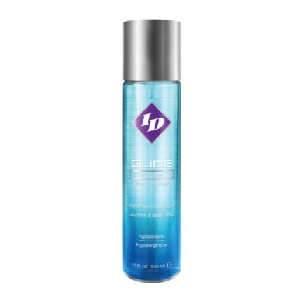 ID GLIDE - LUBRICANTE BASE AGUA 500 ML - sexbliss - Foto 1