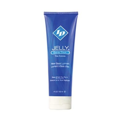 ID JELLY - LUBRICANTE BASE AGUA EXTRA THICK TRAVEL TUBE 120 ML - sexbliss - Foto 1