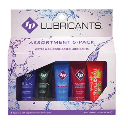 ID JUICY LUBE - SURTIDO 5X LUBRICANTE TUBE PACK 12 ML - sexbliss - Foto 1
